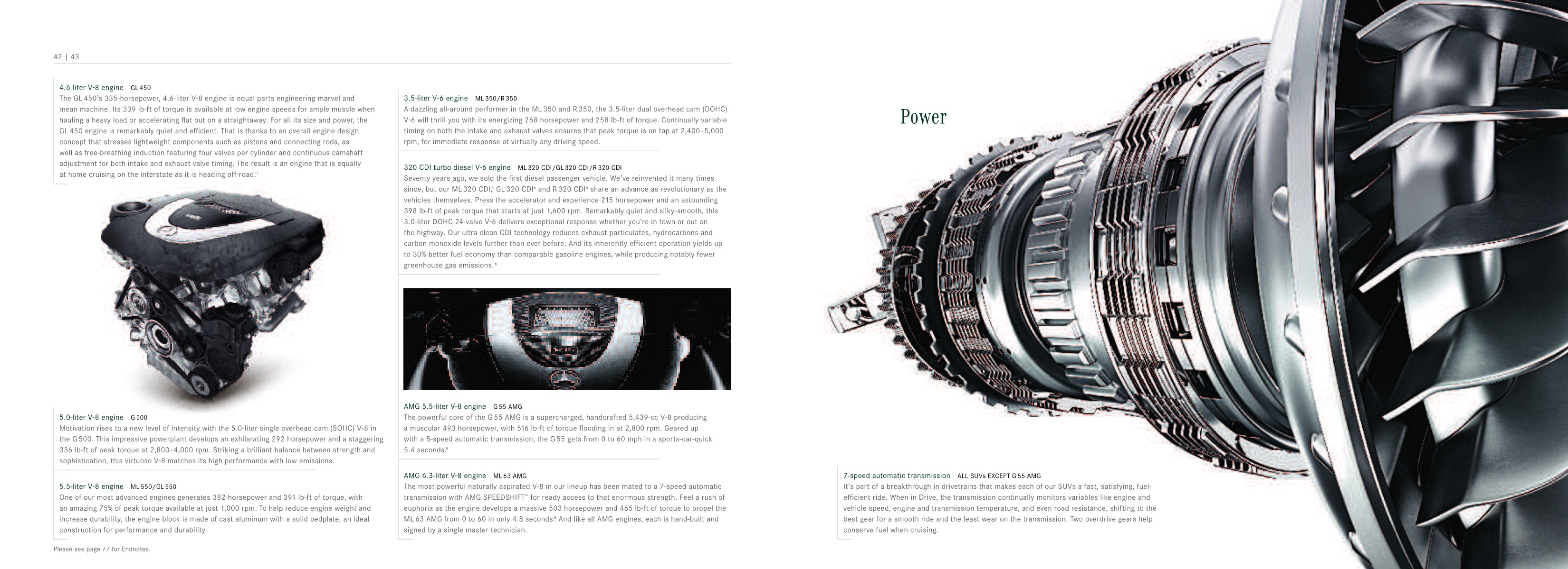 2008 Mercedes-Benz ML R-Class Brochure Page 34